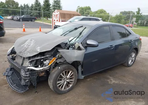 2015 Toyota Corolla Le Plus from USA, damaged, VIN 2T1BURHE0FC338322